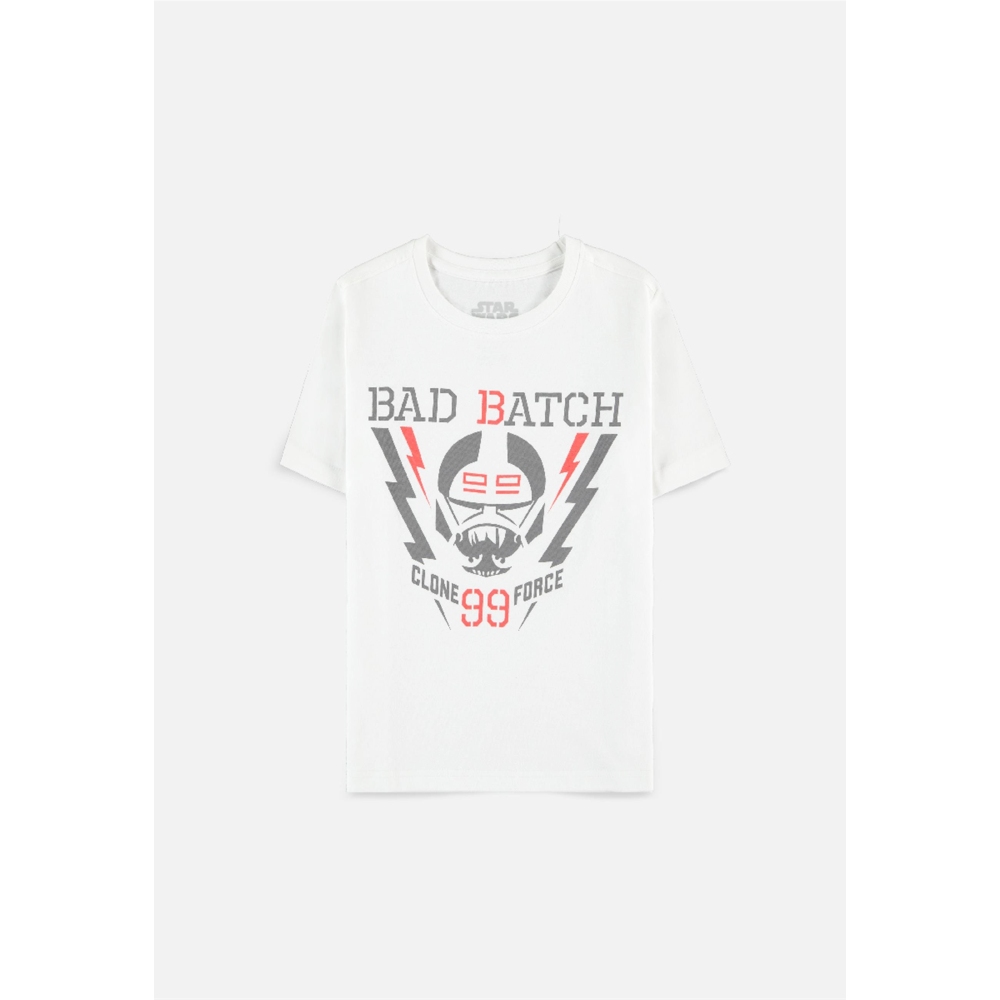 Star Wars - The Bad Batch Wrecker Kinder Tshirt - Wit